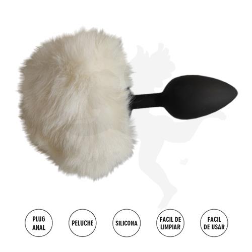 Austrinus Blanca S : Plug Anal Siliconado