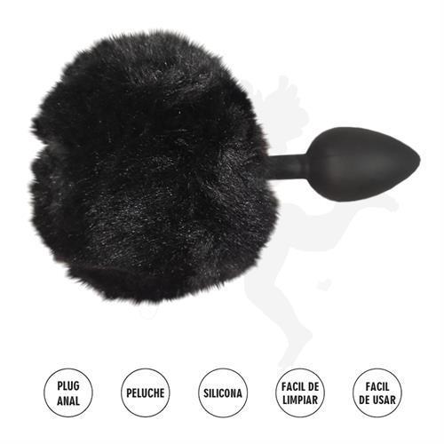 Austrinus Negra S : Plug Anal Siliconado
